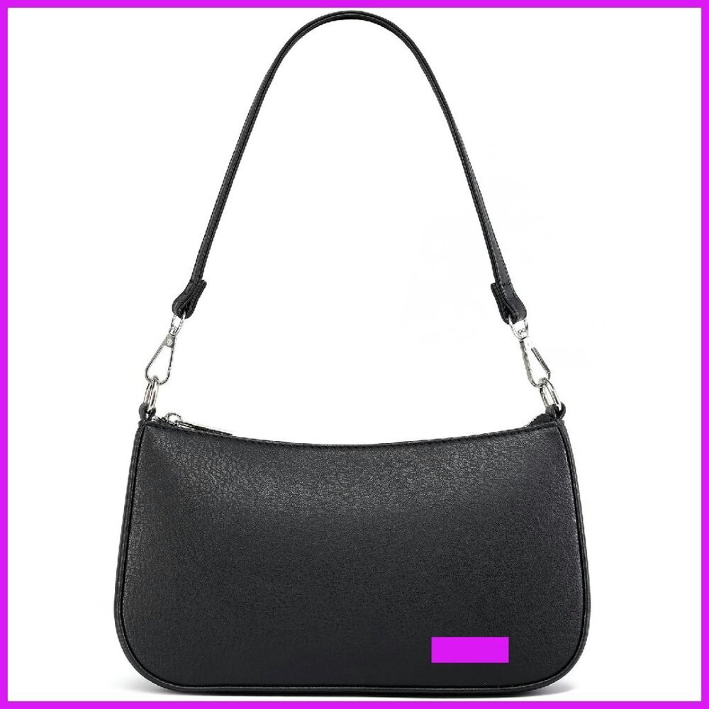 Y2K Retro Shoulder Bag Crossbody Clutch Purse with Removable Straps Chic